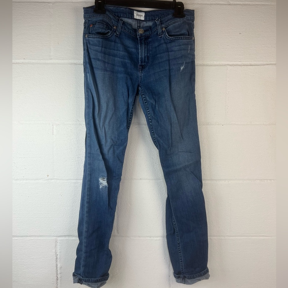 Hudson Tally Cropped Skinny Jeans, 28